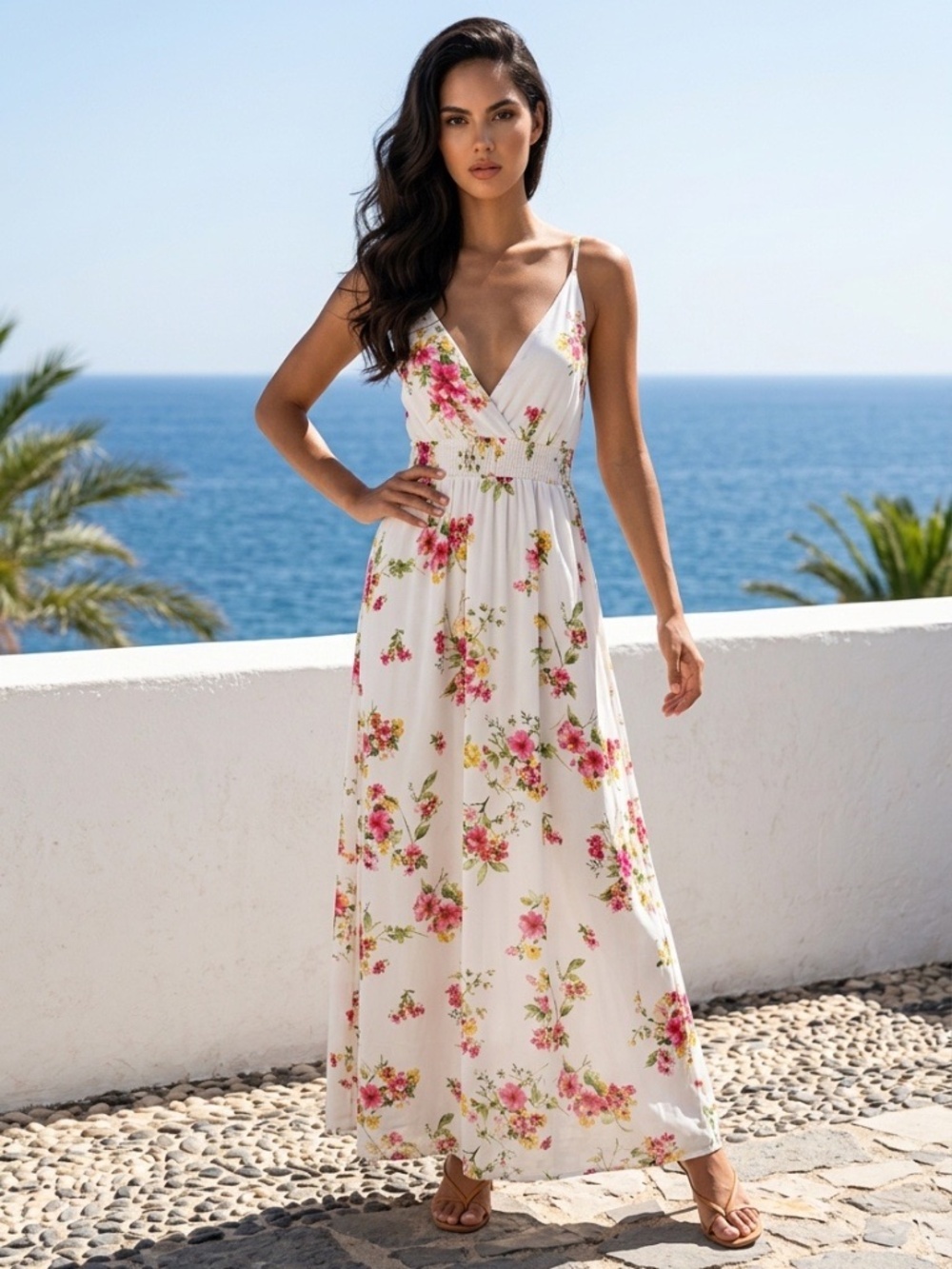 bohemian dresses forever 21 | | Forever 2 Babydoll Floral Maxi Cross Over Dress Medium Party Wedding Summer COLOR:BROWN